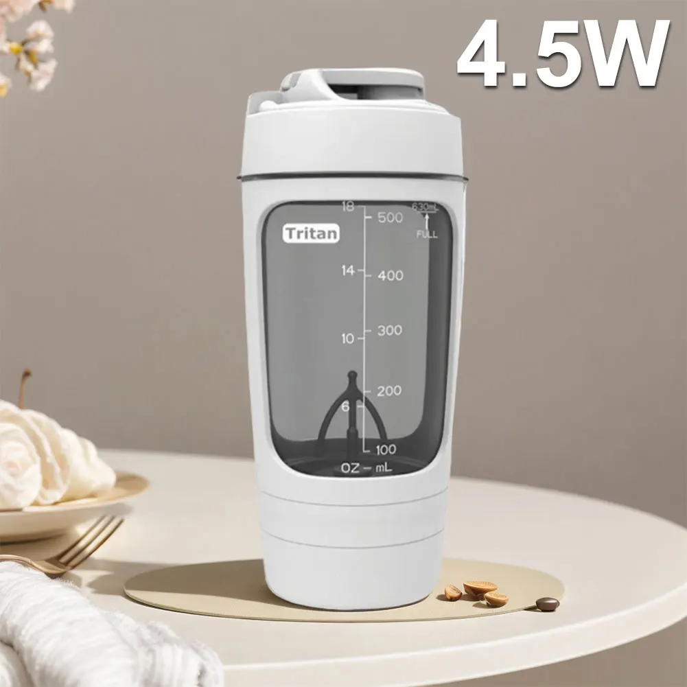 Automatic Shaker Bottle Rechargeable Milk Coffee Blender Kettle Made with Tritan Portable Mixer Cup for Smooth Protein Shakes