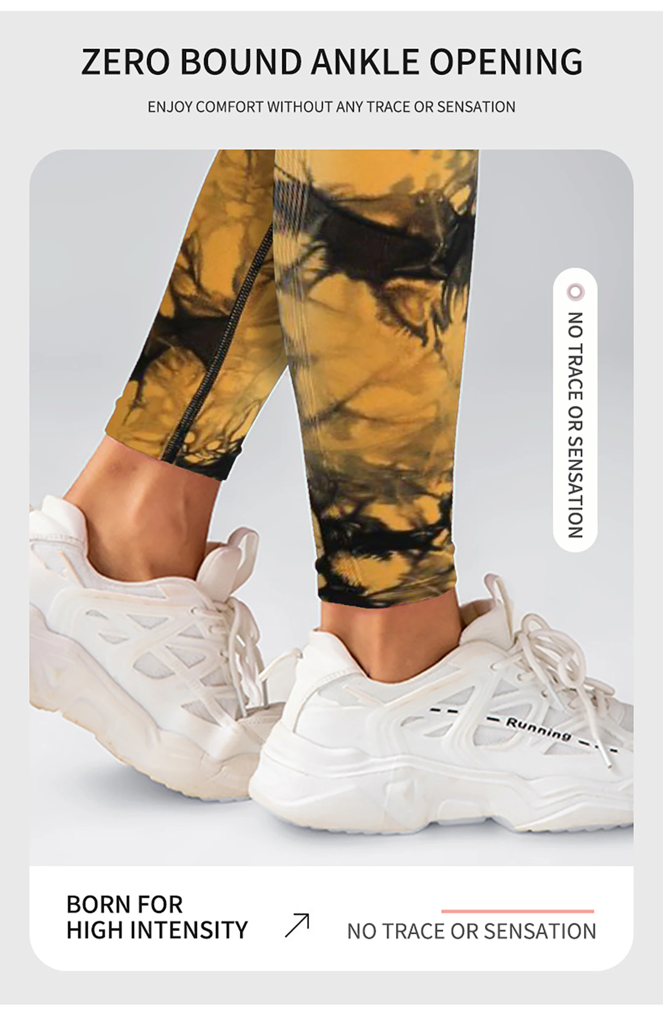 Nuovi pantaloni da yoga Tie Dye Leggings sportivi da donna Vita alta senza cuciture Push Up Collant da donna Leggins da allenamento fitness Abbigliamento da palestra - immagine 6