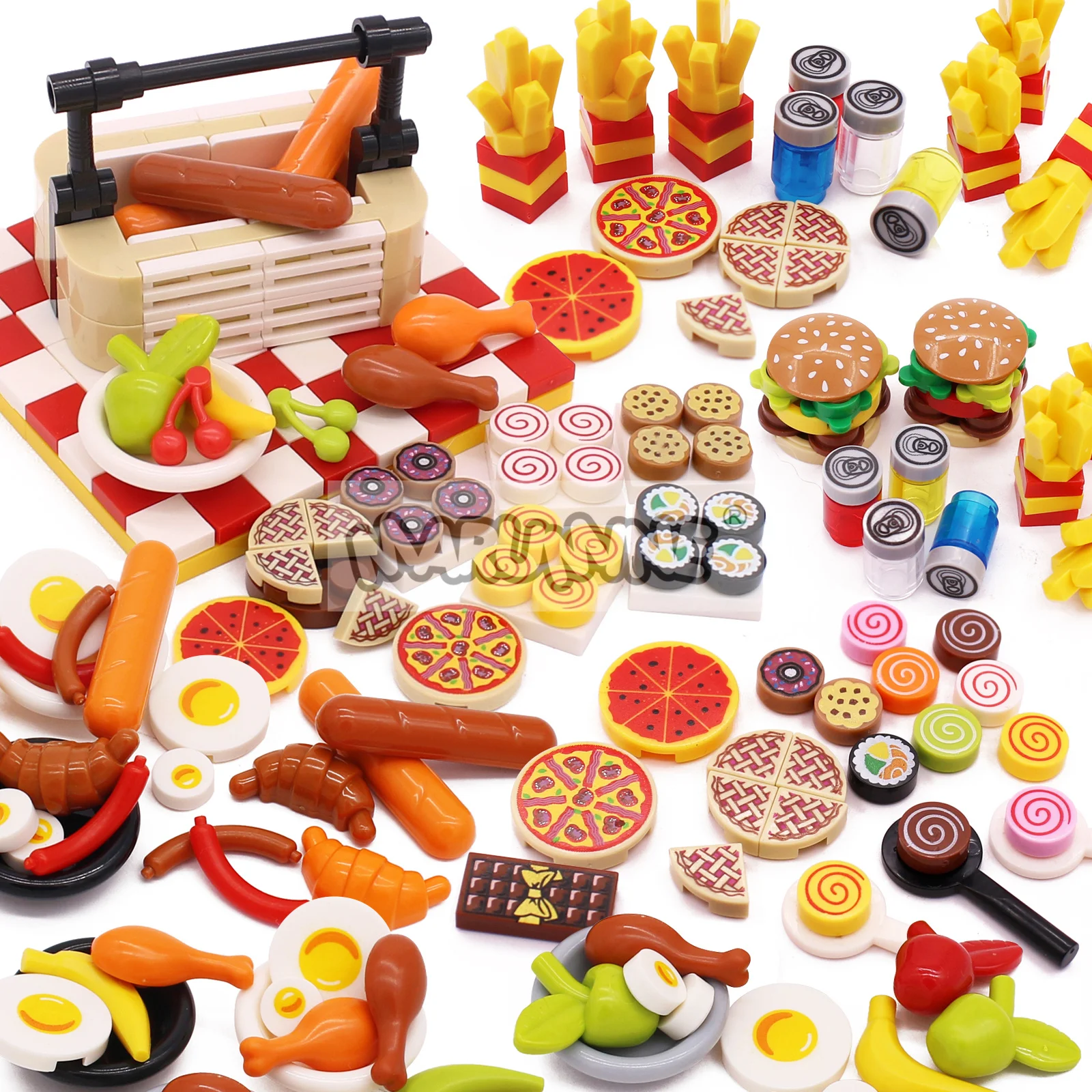 Mini Food Building Blocks - Kitchen Accessories
