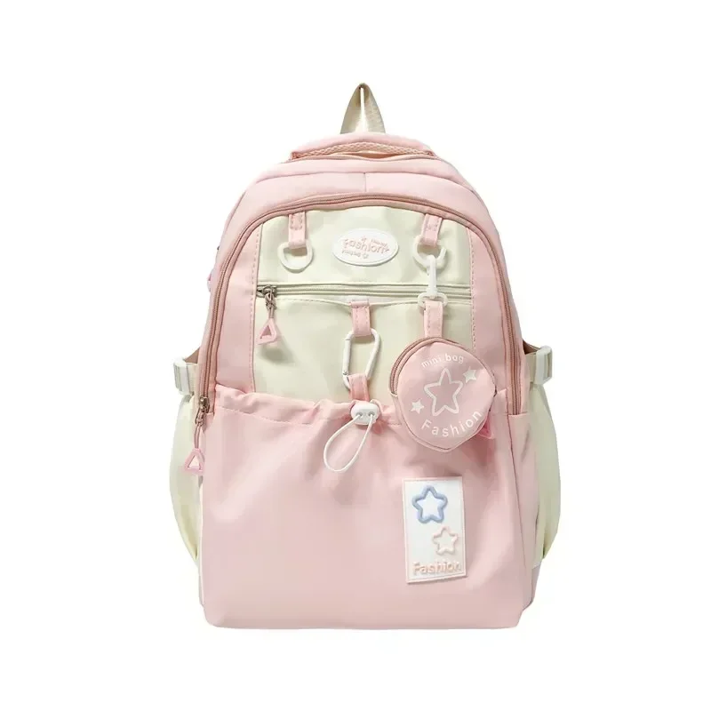Cute Girl High Beauty Backpack 2024 New High School and Middle School Students Large Capacity Backpack Mochilas Escolares 6