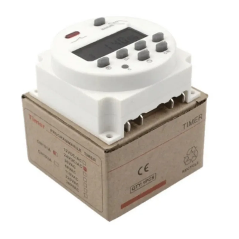 Timer Switch CN101A 12V/24V/110V/220V Single and double countdown micro cycle time control 16A