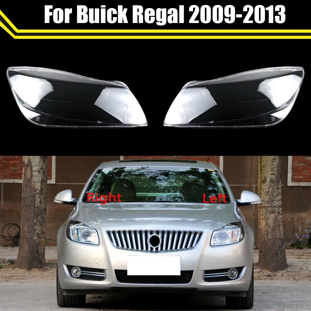 

Лампа дневного света для Buick Regal 2009 2010 2011 2012 2013 Автомобильные стеклянные крышки объектива Крышка передней фары Автомобильная искусственная прозрачная оболочка