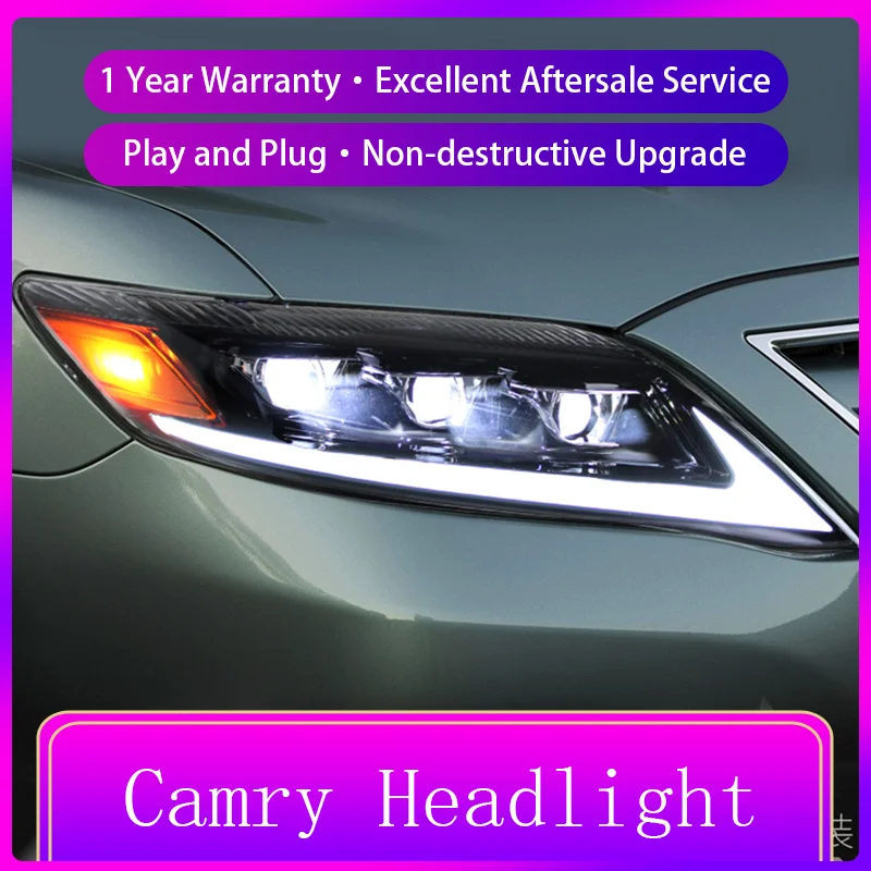 A-Pair-of-Car-Modification-For-Toyota-Camry-2009-2010-2011-Xenon-Front ...