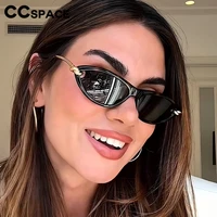 Vintage lunettes de soleil œil de chat femmes 2025 marque Designer mode lunettes de soleil femmes tendances nuances extérieur lunettes UV400 310515 3