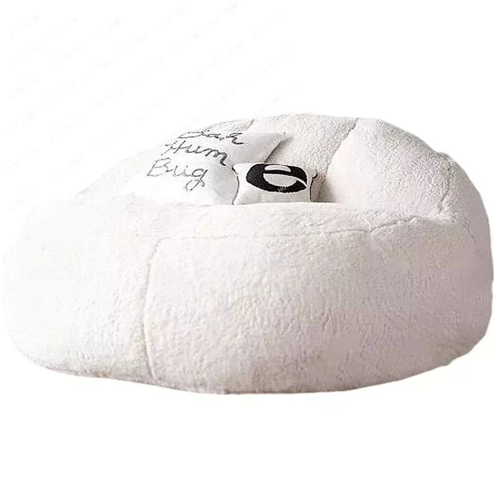 Bean Bag Sofa Bed Pouf No Filling Stuffed Giant Beanbag Ottoman Relax Lounge Chair Tatami Floor Seat Furniture
