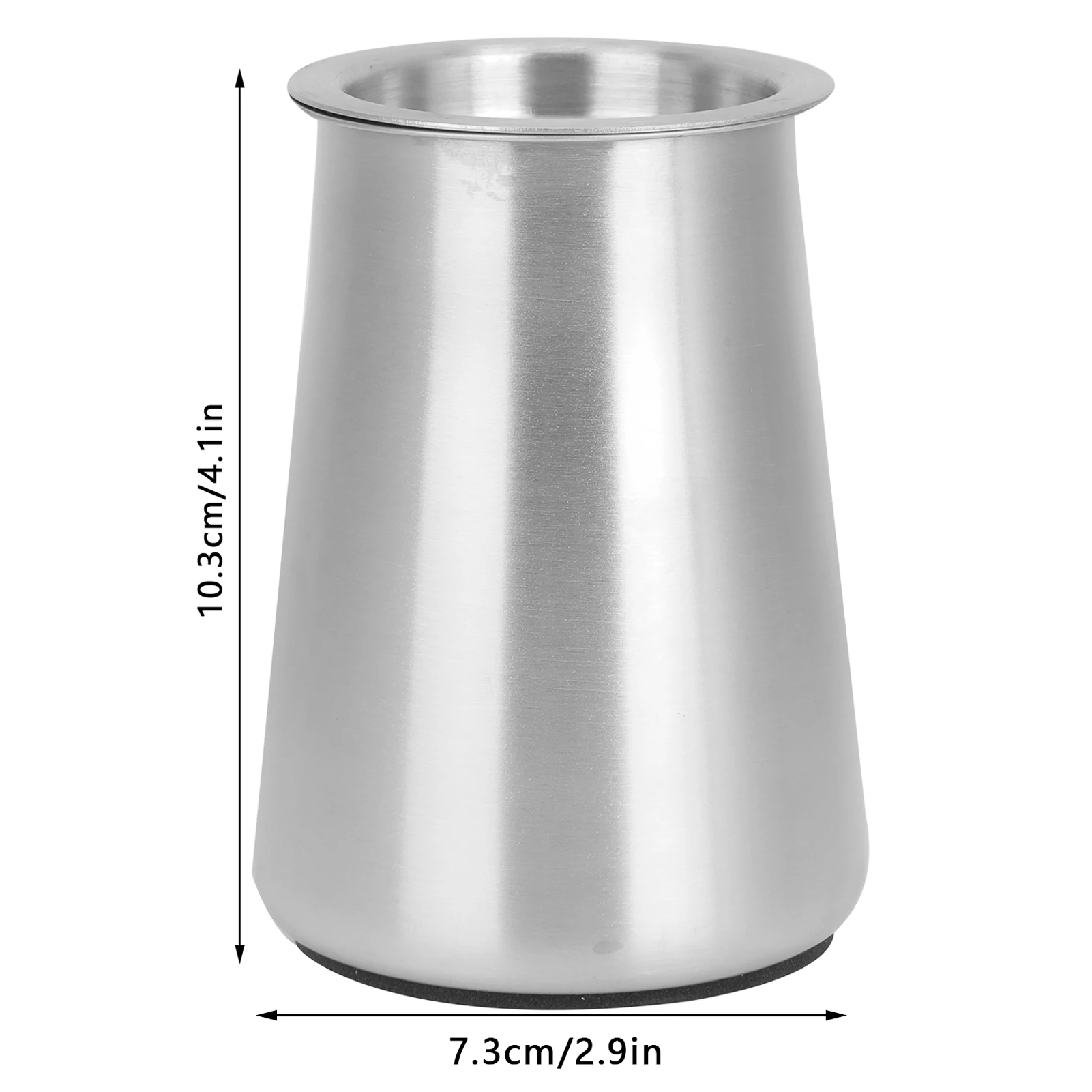 Set di 5 filtri per caffè in acciaio inossidabile 304, a maglia fine