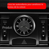 Horloge de voiture Shoous Mini Automobiles, montre numérique à coller interne, mécanique, horloges à quartz, ornement automatique, 40mm, 43mm 3