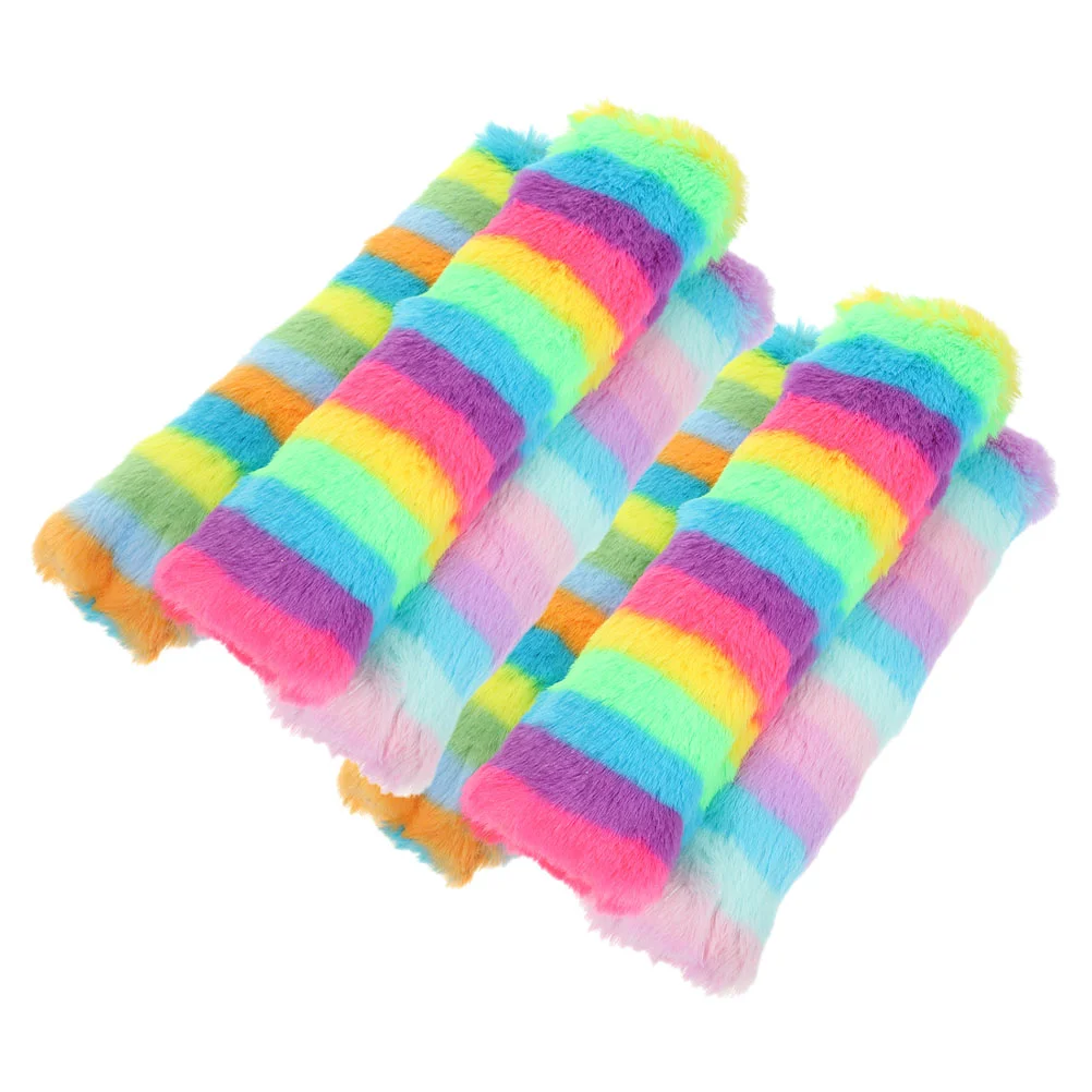 

6 Pcs Cat Pillow Toy Toys for Kittens Chew Teething Colorful Throw Catnip Flannel Interactive Cats Indoor