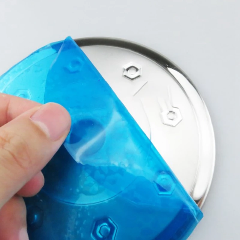 Stainless Steel Fuel Tank Cap Gas Box Cover For Peugeot 206 207 CITROEN C2 fuel tank cover fuel tank cap oil fuel cap