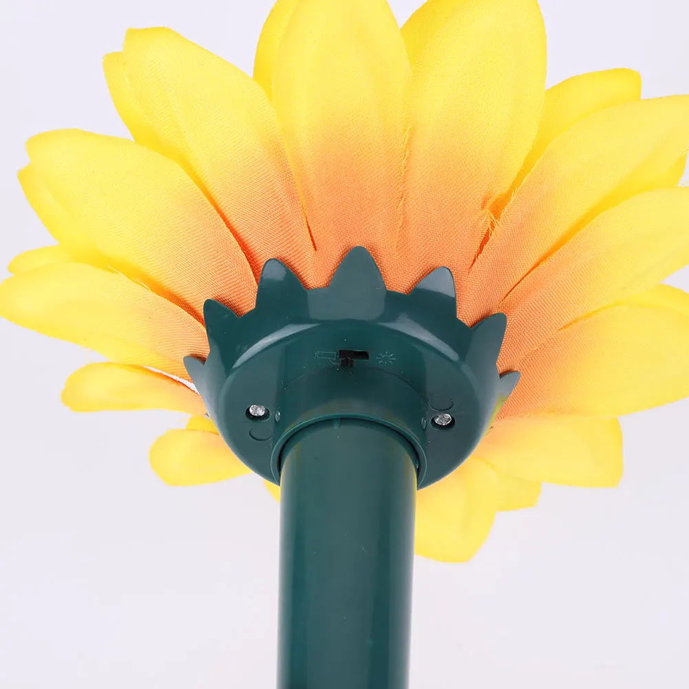 Solar Sunflower Animal Stake Decor Rotating Butterfly/Hummingbird Decor 40cm Garden Ornaments Versatile for Yard Patio Pathway