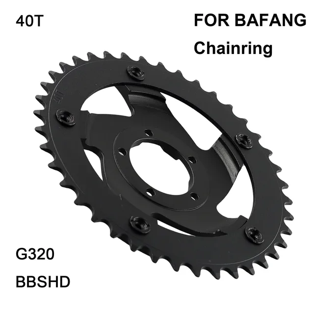 Bosisa E-Bike Chainring 40T/42/44/52T For Bafang- For Hd/M625