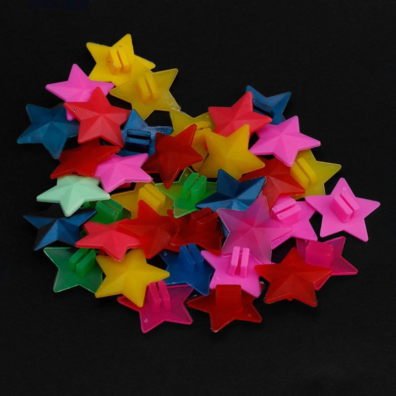 

Kids Bike Wheel Decoration Colorful Plastic Spoke Beads for Attractive Look Easy Installation Great Gift 36pcs