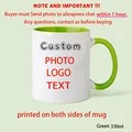 Green mug