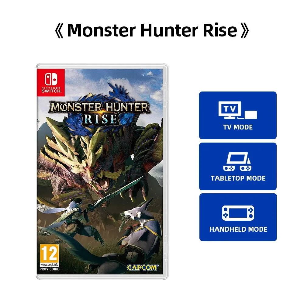 Monster Hunter Rise - Nintendo Switch Game Deals Physical Game