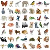50pcs Jungle Zoo Wild Animal Stickers Aesthetic Phone Wall Scrapbook Motorcycle Waterproof Cartoon Sticker for Kids Toys Gifts 5