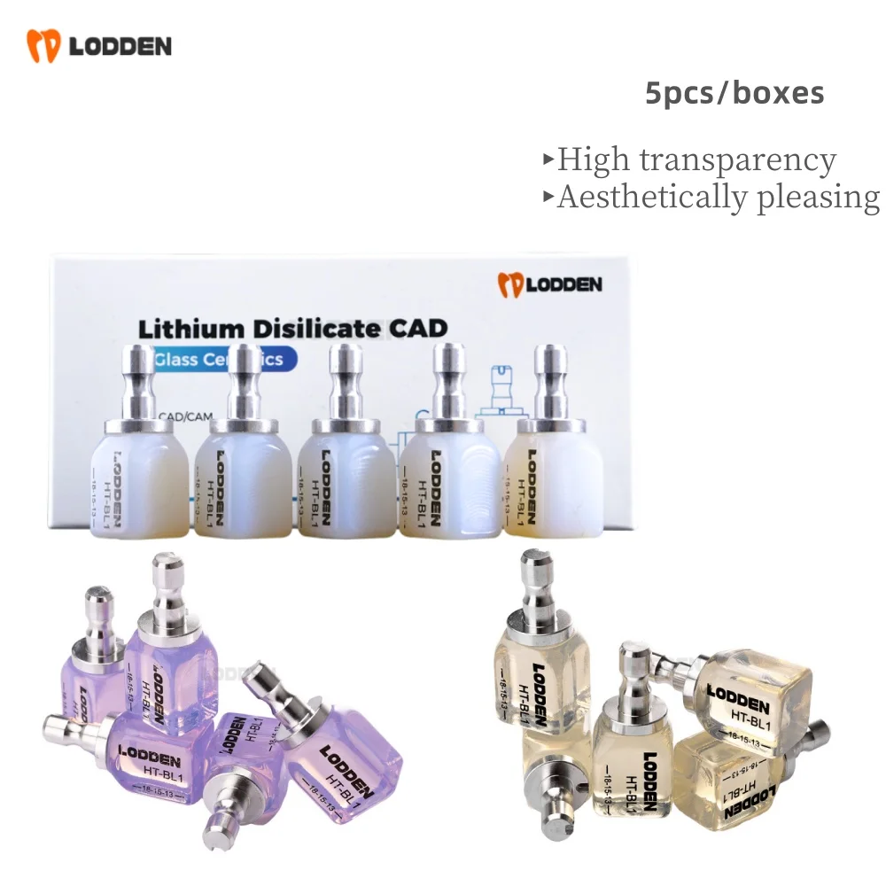 LODDEN Glass Ceramic Blocks Pure/Crystal/Amber C14 Dental High ...