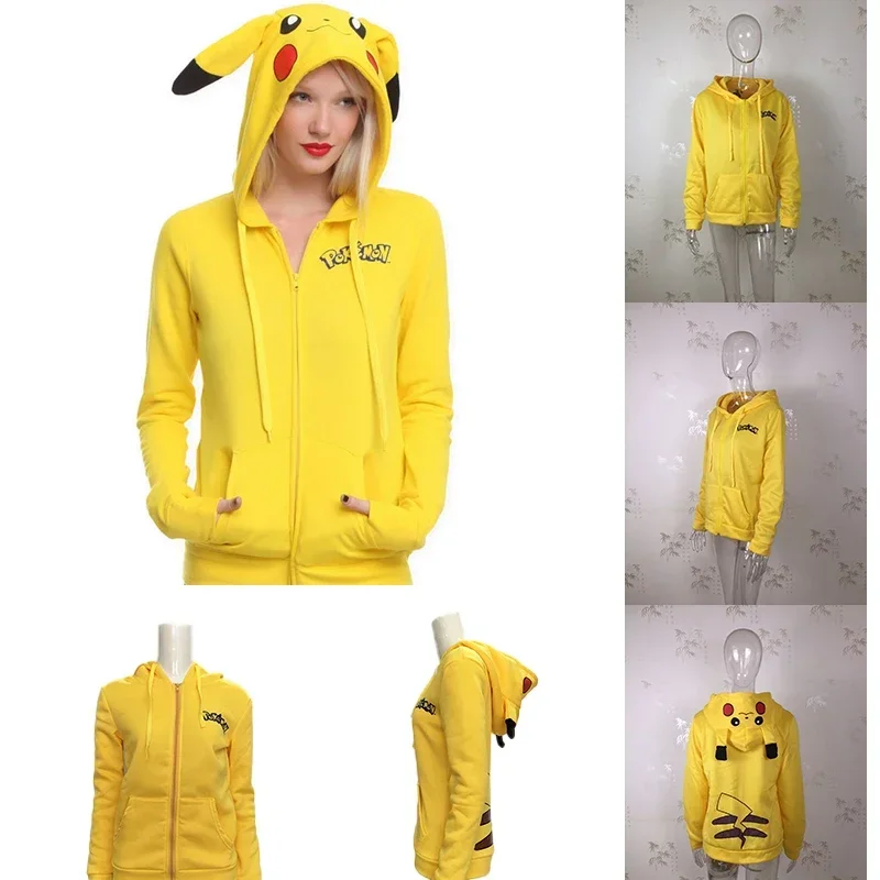 Felpa Con Cappuccio Pokémon Pikachu Per Bambini | 100% Cotone, Design Da Giocatore Per Bambini E Ragazzi - Foto 4