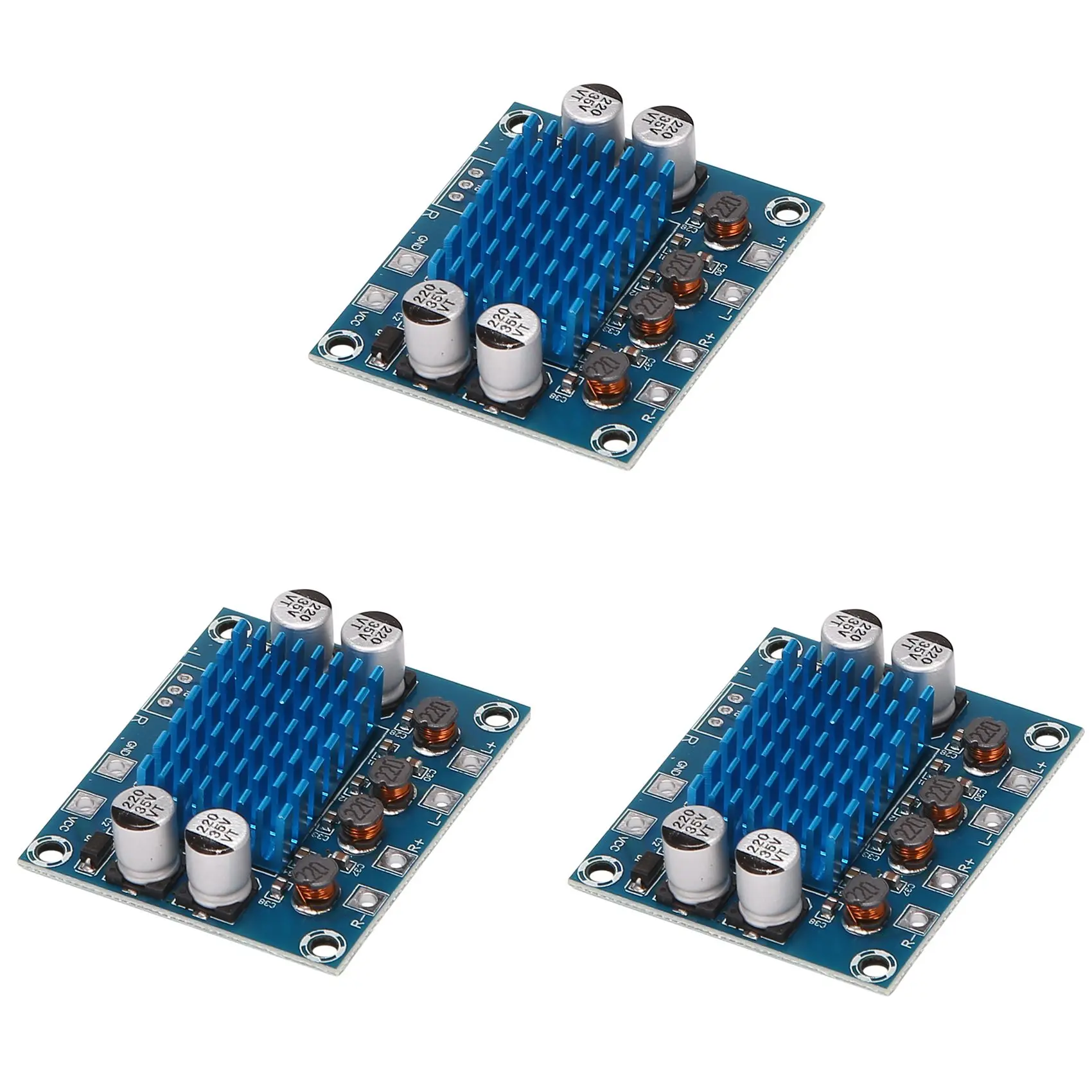 

3X TPA3110 XH-A232 Dual Channel 3A 30W+30W Digital Stereo Audio Power Amplifier Board