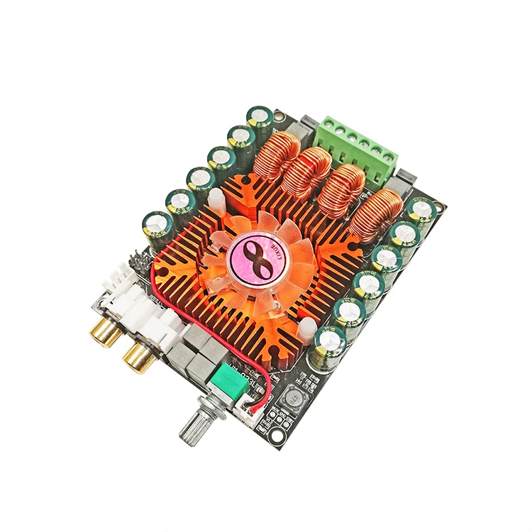 

TDA7498E Digital Power Amplifier Board 2.0HIFI Dual Channel Stereo High Power 160W X 2 Supports BTL220W