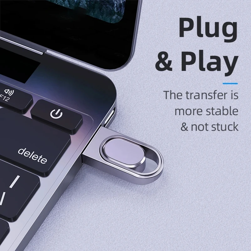 High-Speed Waterproof Metal USB Flash Drive – Portable Storage Solution