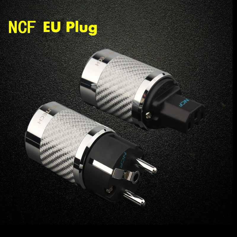 High End Furutech FI-50 NCF Nano Crystal EU/US Power Rhodium Plating Hifi Supply Plug 15A 125V /10A 250V AC | Электроника