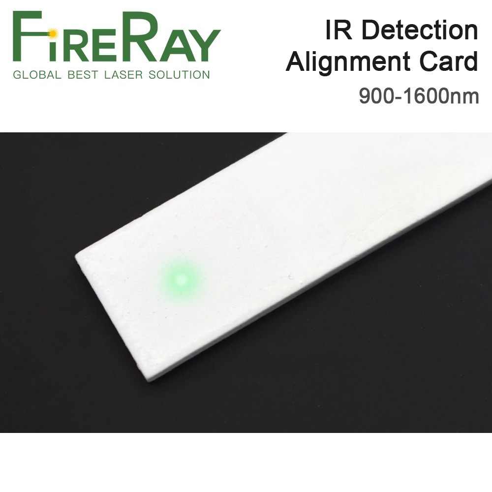 FireRay IR 감지 정렬 카드 900-1600nm 적외선 조광기 시각화기 교정기 YAG 섬유 레이저 기계용 세라믹 플레이트