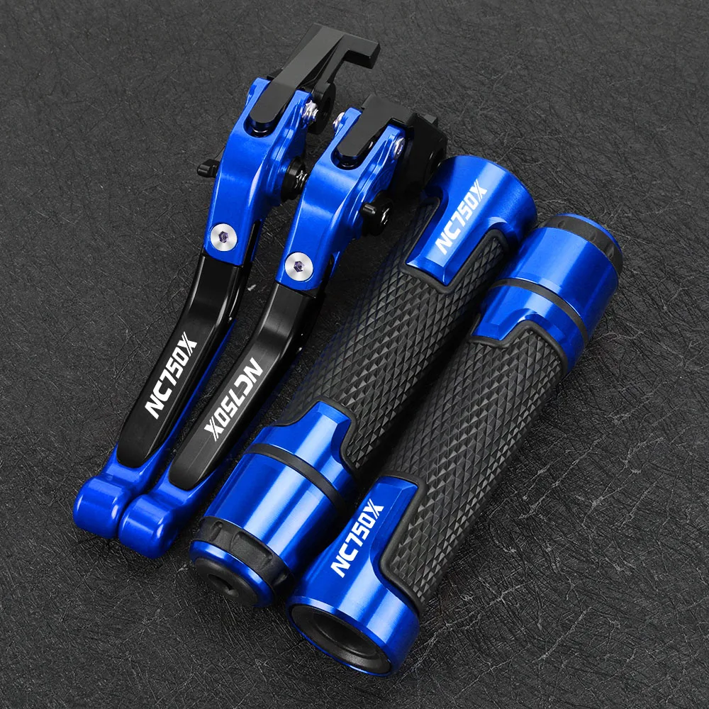 

Motorcycle Accessories Extendable Brake Clutch Levers Handlebar Hand Grips ends For Honda NC750X NC750 X NC 750X 2014 2015 2016