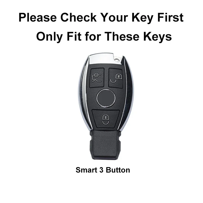 TPU Car Smart Key Case Cover Shell Accessories for Mercedes Benz A B C E GL S GLA GLK CLS Class AMG W204 W205 W212 W463 W176 key case key case cover car key shell