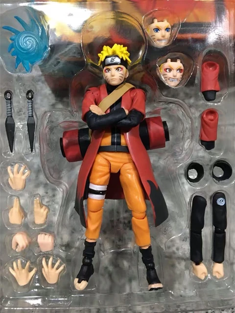 Boneca De Mudança De Rosto Uzumaki Naruto Com Articulações