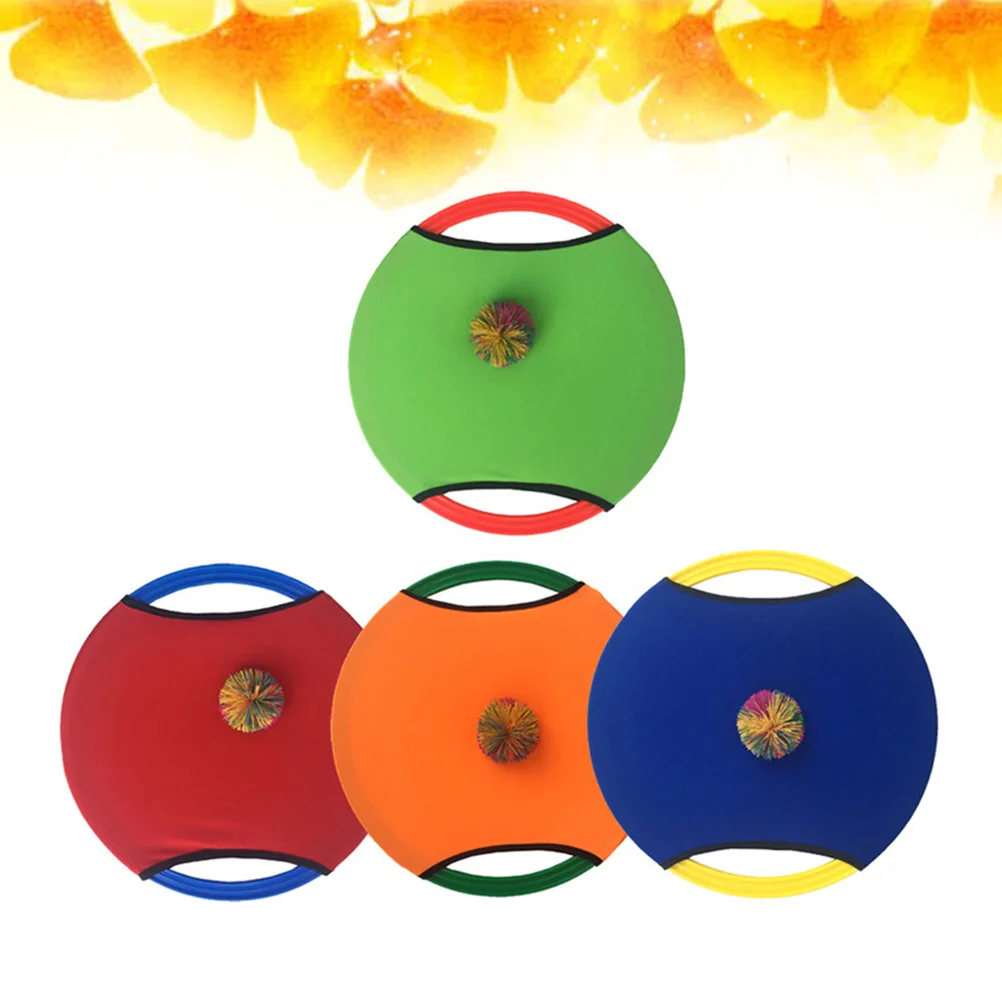

Bounce Racket Funny Outdoor Game Toy Racket Sprot Plaything for Kid Child Student (1pc Ball, 1pc Racket, Random Color)