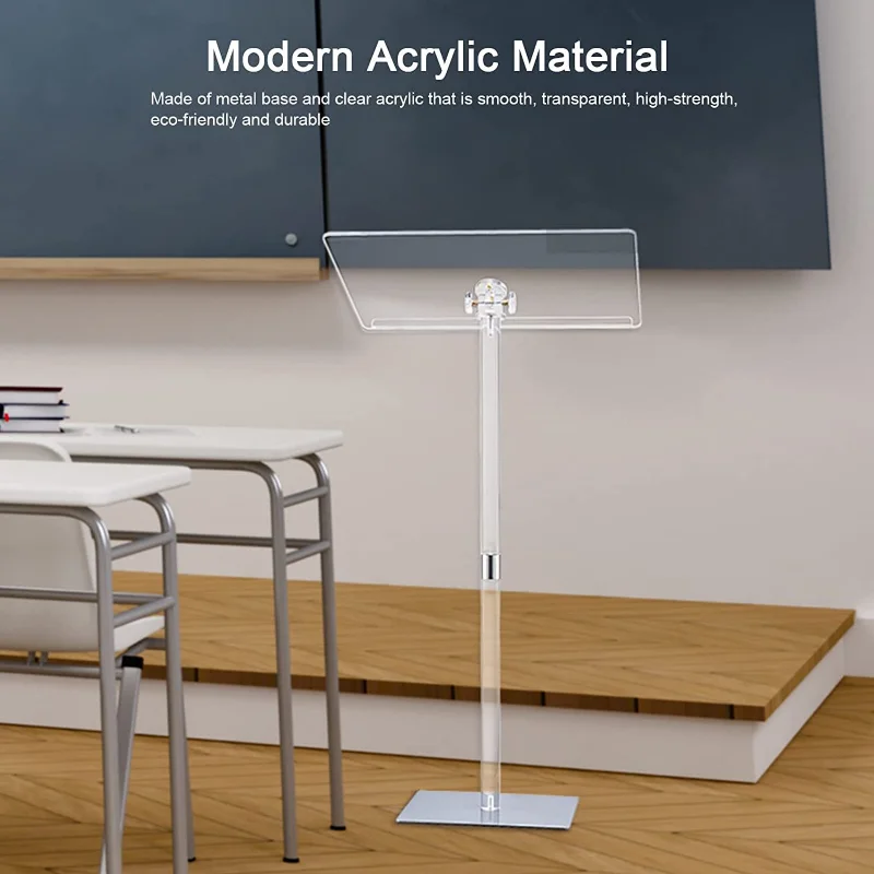 DigDozer Acrylic Podium Stand,Angle Adjustable Lecterns & Podiums
