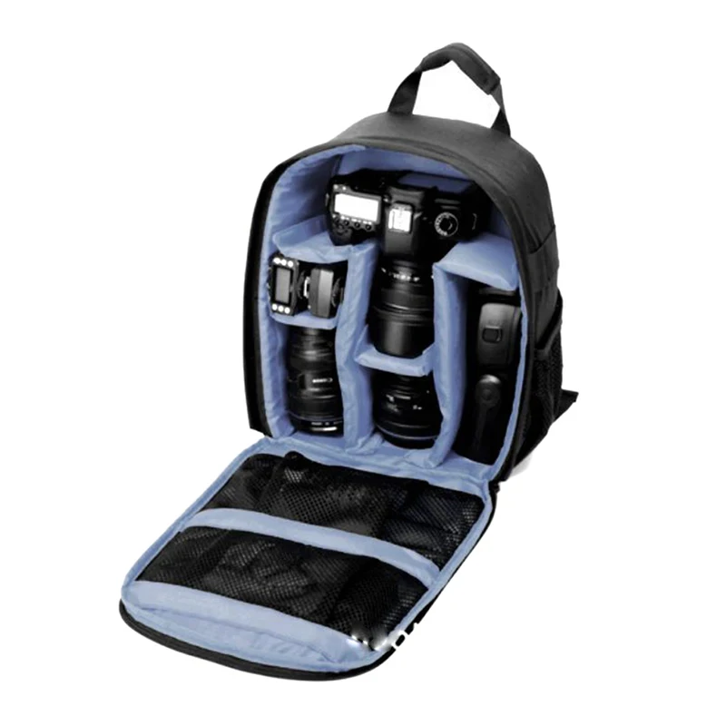 Mochila Aventura Para Fotógrafos: Bolso Impermeable De Hombro Para Cámaras Canon, Nikon Y Sony