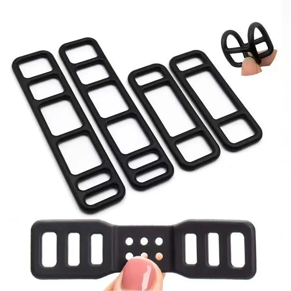 Bike Bicycle Cycling Silicone Elastic Strap Bandage Light Lamp Mount Holder Mirror Recorder Fixed Silicone Band Headlight 4Pcs