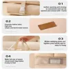 6/8 in 1 Travel Clothing Storage Bags, Luggage Packing Organizers, Lightweight Space Save Hanging Bags, Perfect for Home, Travel 5