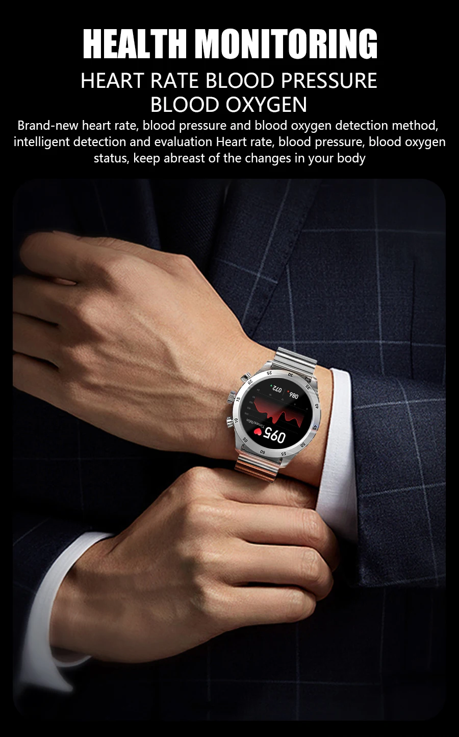 2022 Smart Watch Men Bluetooth Call Custom Dial Full Touch Screen Waterproof Smartwatch Sport Fitness Tracker Watch For Men
