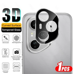 Black 3D HD Curved Camera Lens Protector - Tempered Glass - Honor 400 Pro 5G (1Piece)