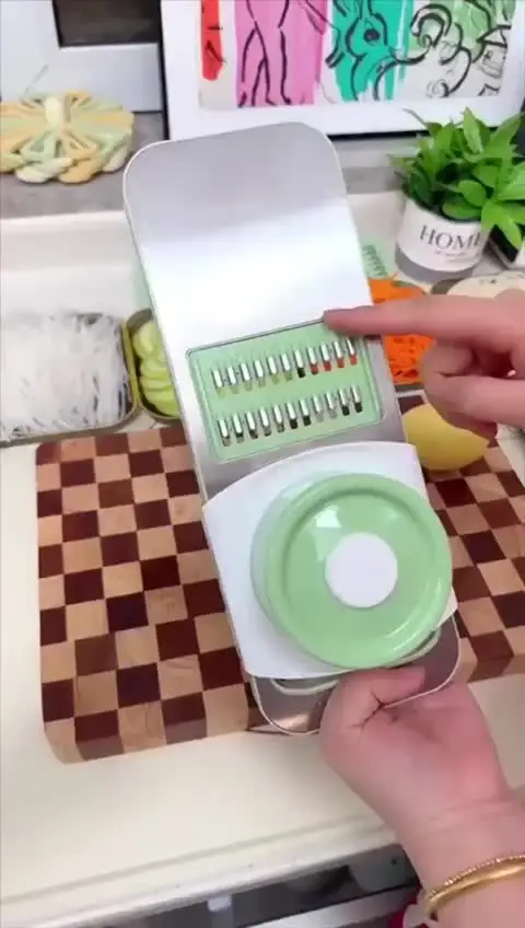 5 In 1 Vegetable Cutter Kitchen Items Cutting Tools Vegetables and Fruits.