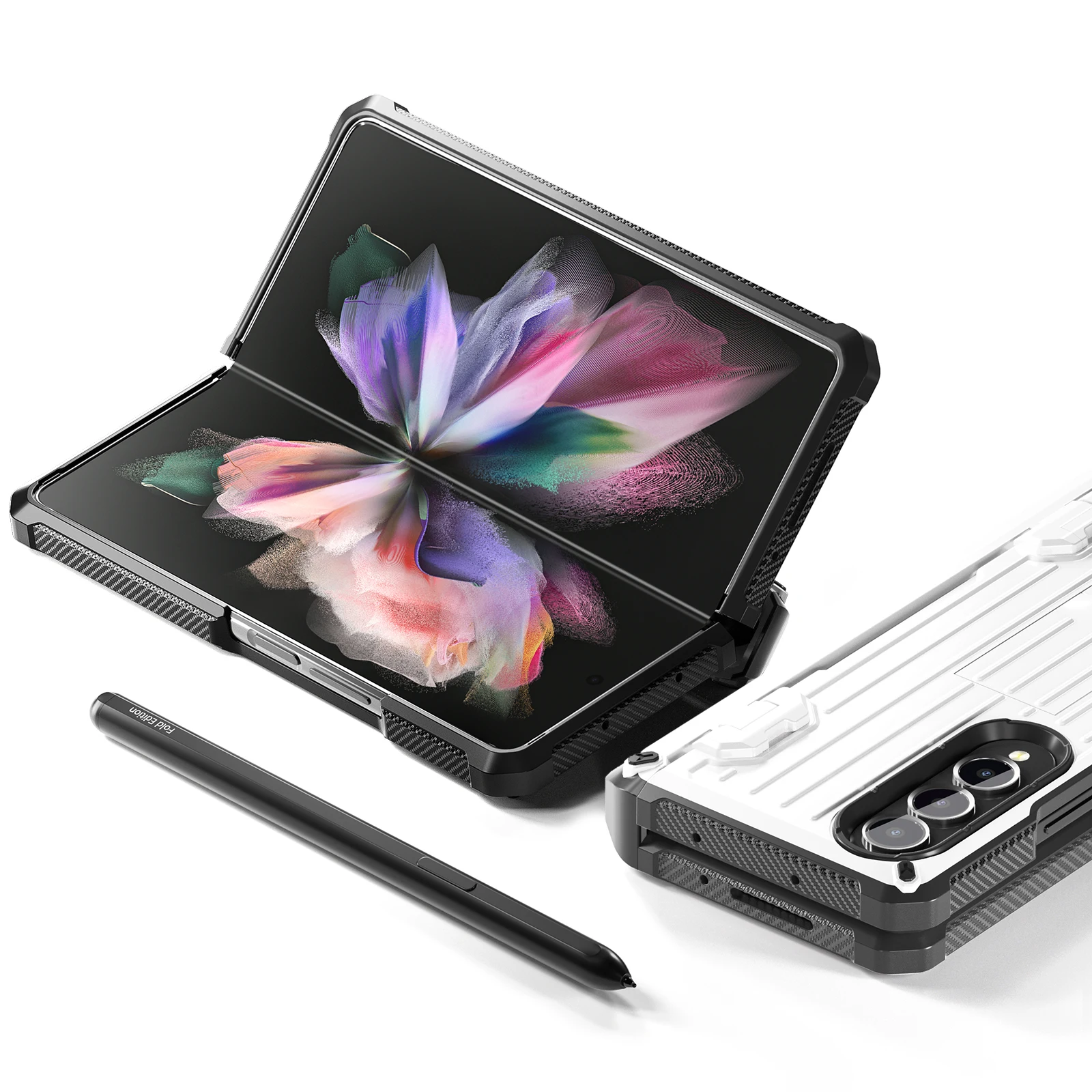 Case for Samsung Galaxy Z Fold3 7.6 inch SM-F9260 SM-F926B Box Hard Cases for SAM Galaxy Z Fold4 SM-F936B Z Fold 5 Phone Cover