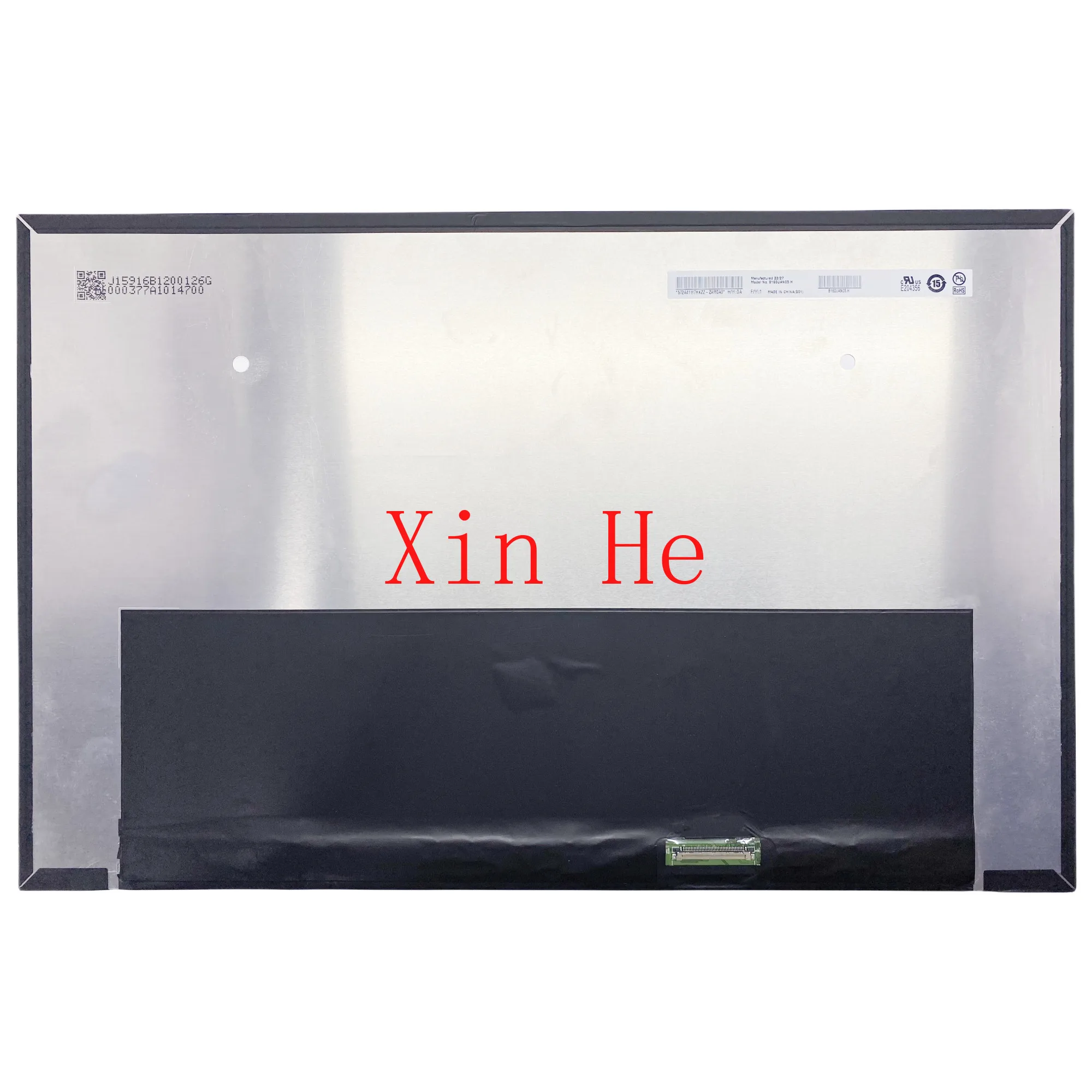 

16.0'' 165Hz B160UAN05.H Laptop LCD Screen Display Panel Matrix 1920*1200 EDP 40 Pins 100% sRGB