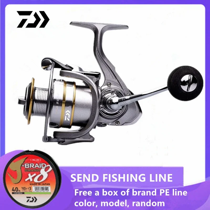 

Daiwa New All Metal Fishing Reel 15Kg Max Drag Power Spinning Wheel Fishing Coil Shallow Spool Suitable for all waters