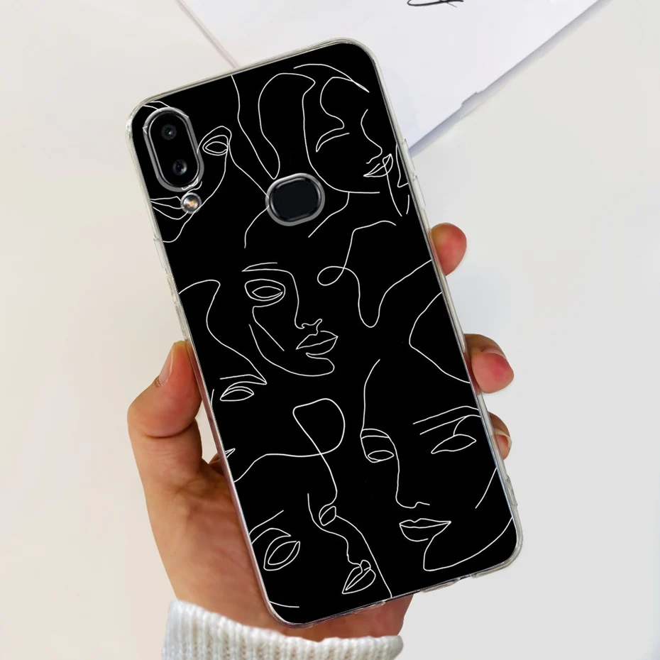 Cute Painted Soft Silicone TPU Back Phone Case Cover