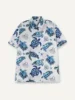 Comfy Sea Turtle Hawaiian Shirt Men Oversized Shirts Full Printed Short Sleeve Aloha Top for Summer Beach Days 2