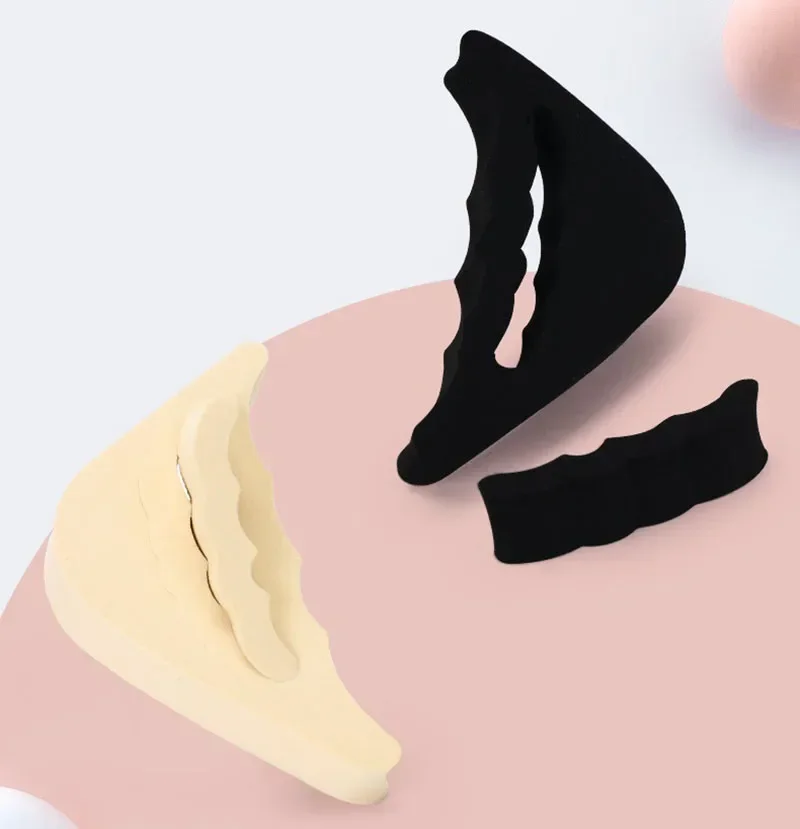Forefoot Insert Pad Shoe Insoles Toe Plug Half Sponge Feet Filler Anti-Pain Adjust Pads for Women High Heels 1 Pair