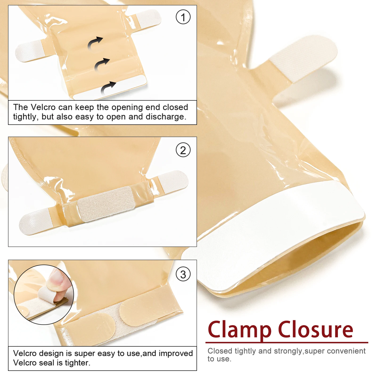 57mm 15pcs Bags 6pcs Barriers Ostomy Supplies Colostomy Bags Two Piece Drainable Pouches Hoop Look Ileostomy Stoma Care Colostomy Bags Ostomy Barrier Rings