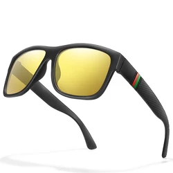 Classic Brand Men's Polarized Vintage Square Sunglasses (EA6)
