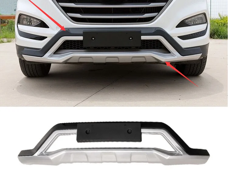 HighQualityABSChromeCarstylingPlasticFrontRearBumperGuard