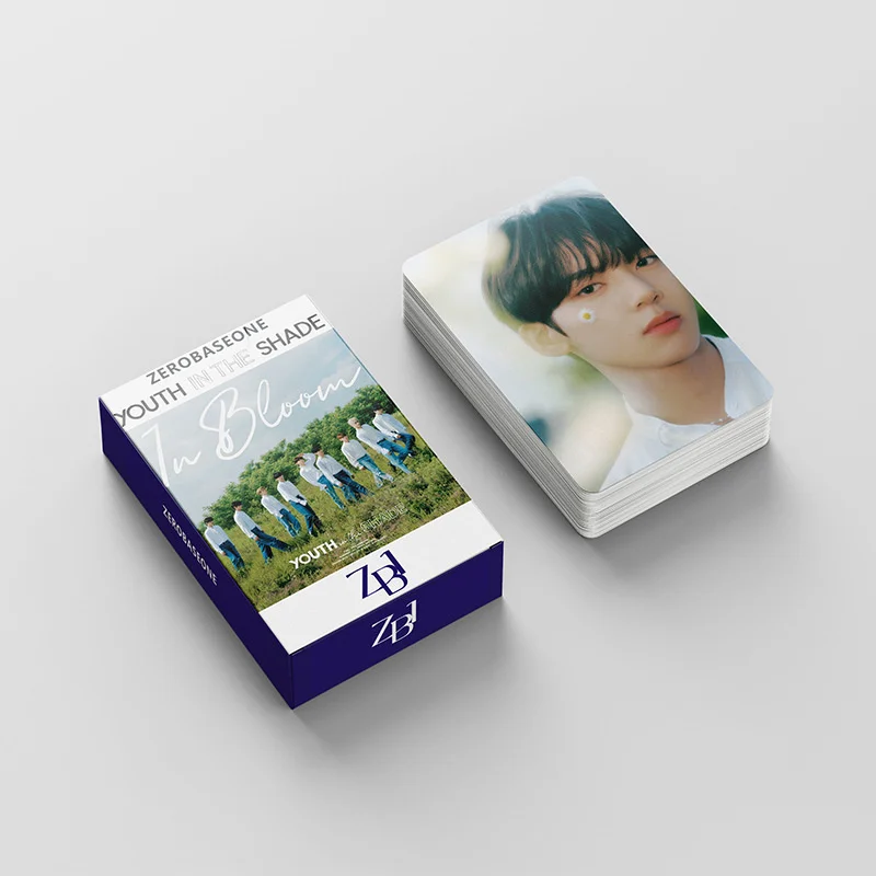 

Kpop 55 шт./комплект ZB1 ZEROBASEONE группы альбом YOUTH IN THE SHADE Lomo Card Print Photo Small Card Fan Gift Collection