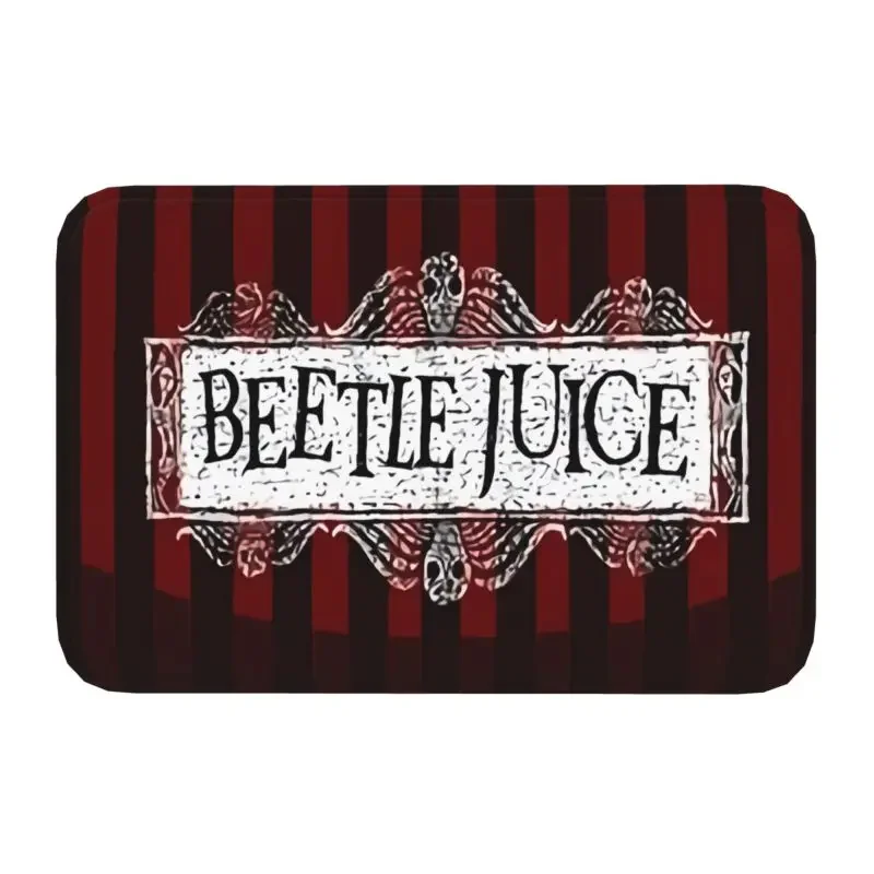 Horror Beetlejuice Porta D'Ingresso Pavimento Tappetino D'Ingresso Striscia Interna Tim Burton Bagno Cucina Zerbino Balcone Tappeto Tappeto