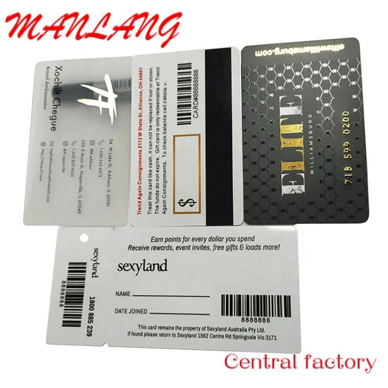 Custom  maker promotion custom cr80 30mil thick vip loyalty plastic white pvc id membership gift printing business card