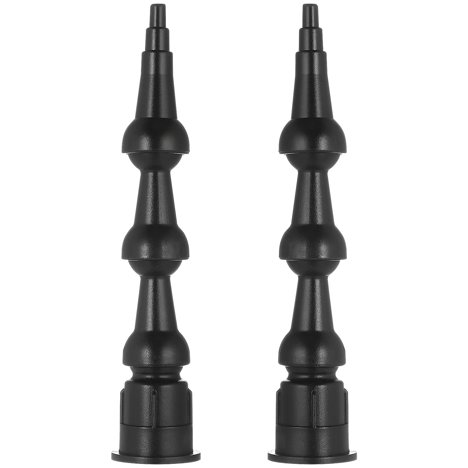 2 Pcs Beautiful Seam Universal Pointed Mouth Angle Nozzle Grout Tool Caulking Tips Major Essential Kit Abs Practical